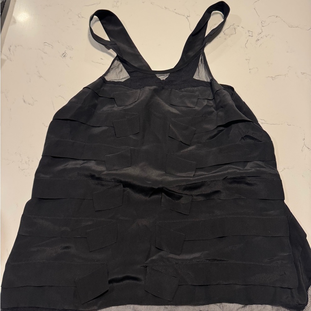 Chic Black Sleeveless Top